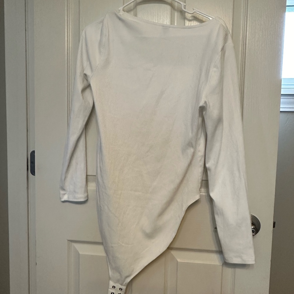 Off white body suit